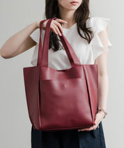 新色追加 PUワンショルダートートバッグ　ポーチセット 14772