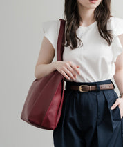 新色追加 PUワンショルダートートバッグ　ポーチセット 14772