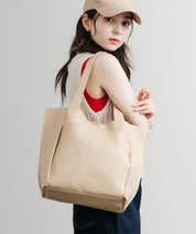 新色追加 PUワンショルダートートバッグ　ポーチセット 14772