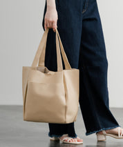 新色追加 PUワンショルダートートバッグ　ポーチセット 14772