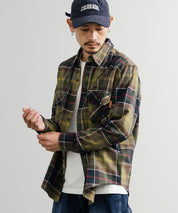 KRIFF MAYER クリフメイヤー ルーズシルエット コットンビエラチェック長袖シャツ 2516300 14779