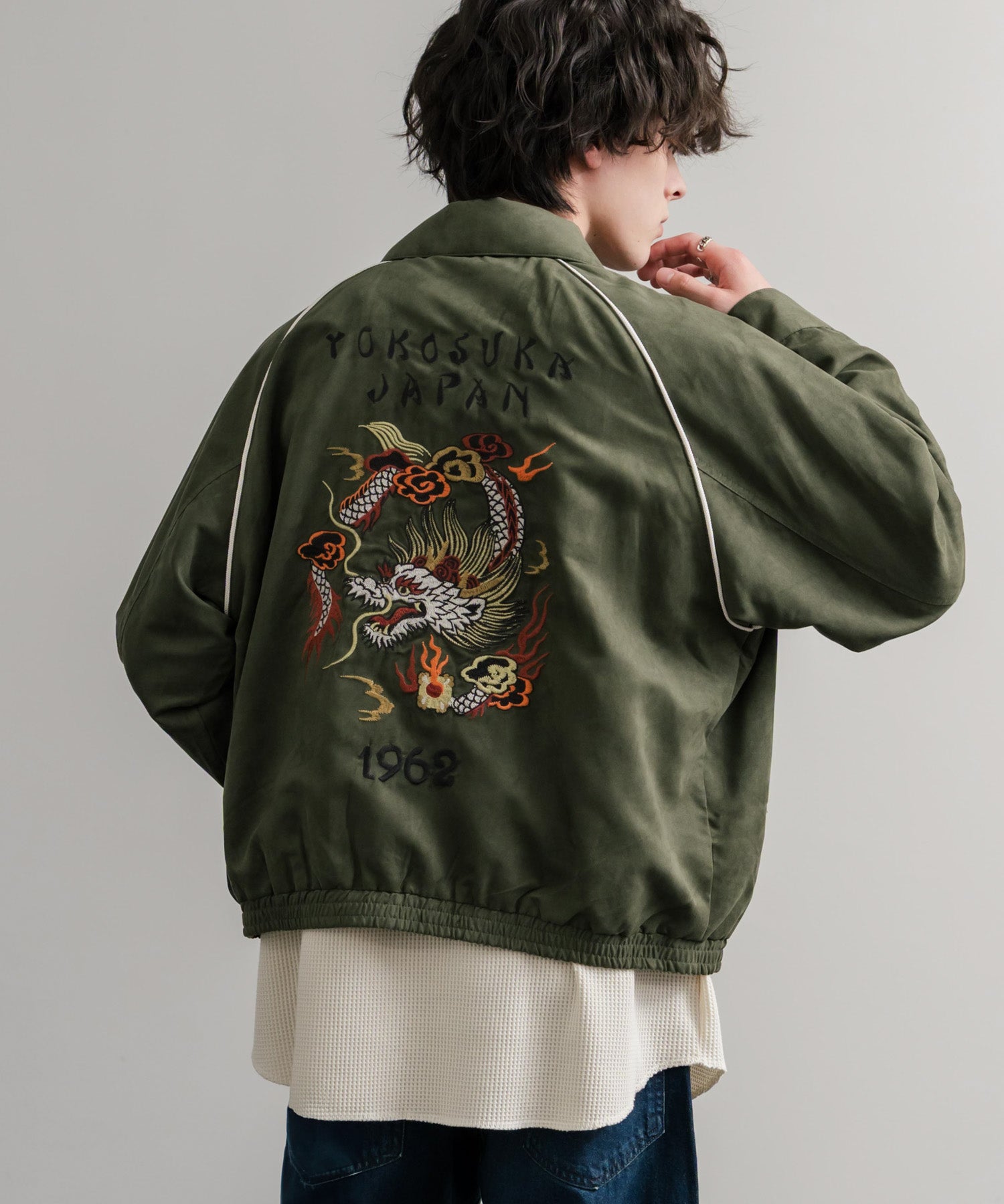 KRIFF MAYER クリフメイヤー オーバーサイズスーベニア刺繍ステン