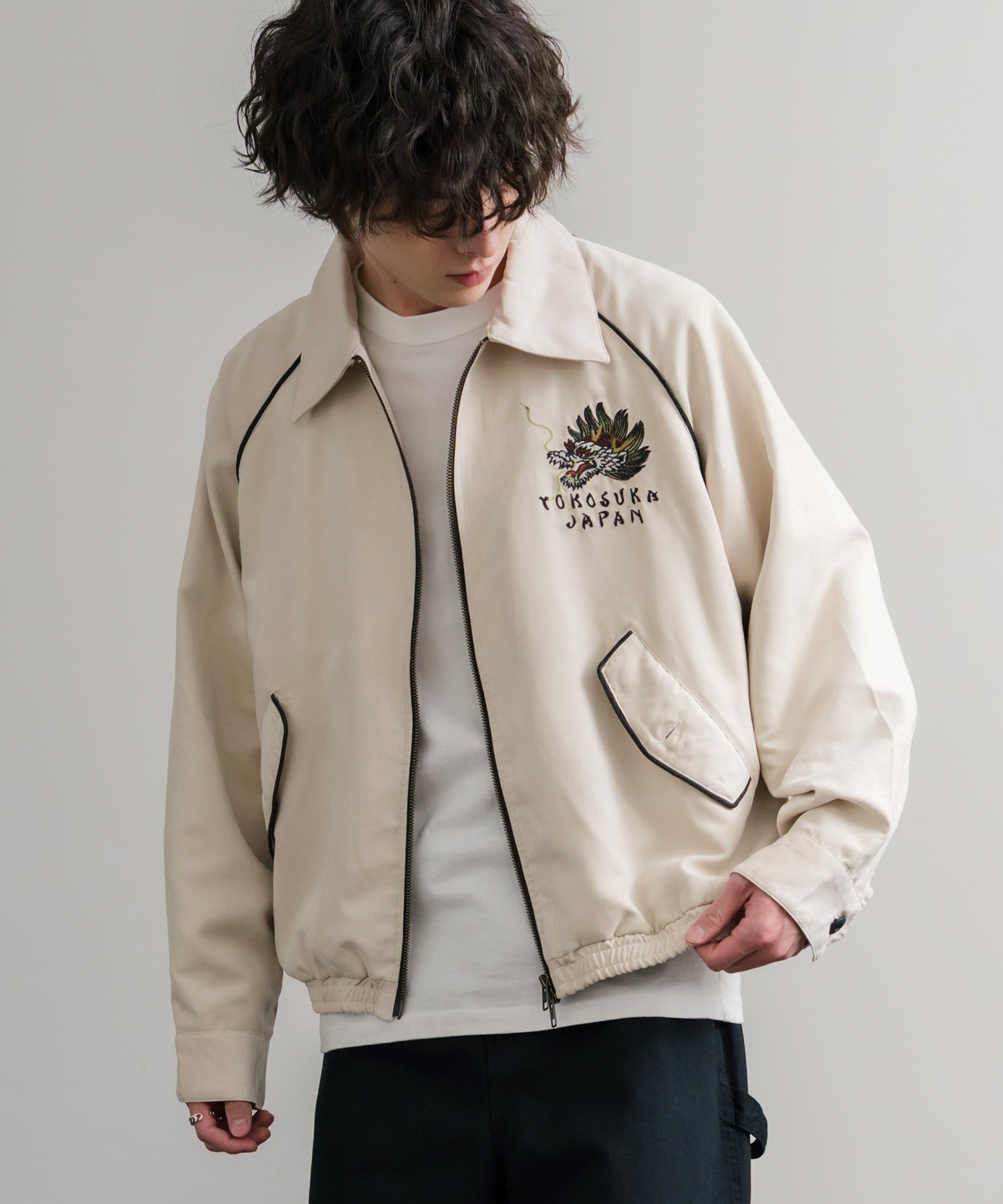 KRIFF MAYER クリフメイヤー オーバーサイズスーベニア刺繍ステン