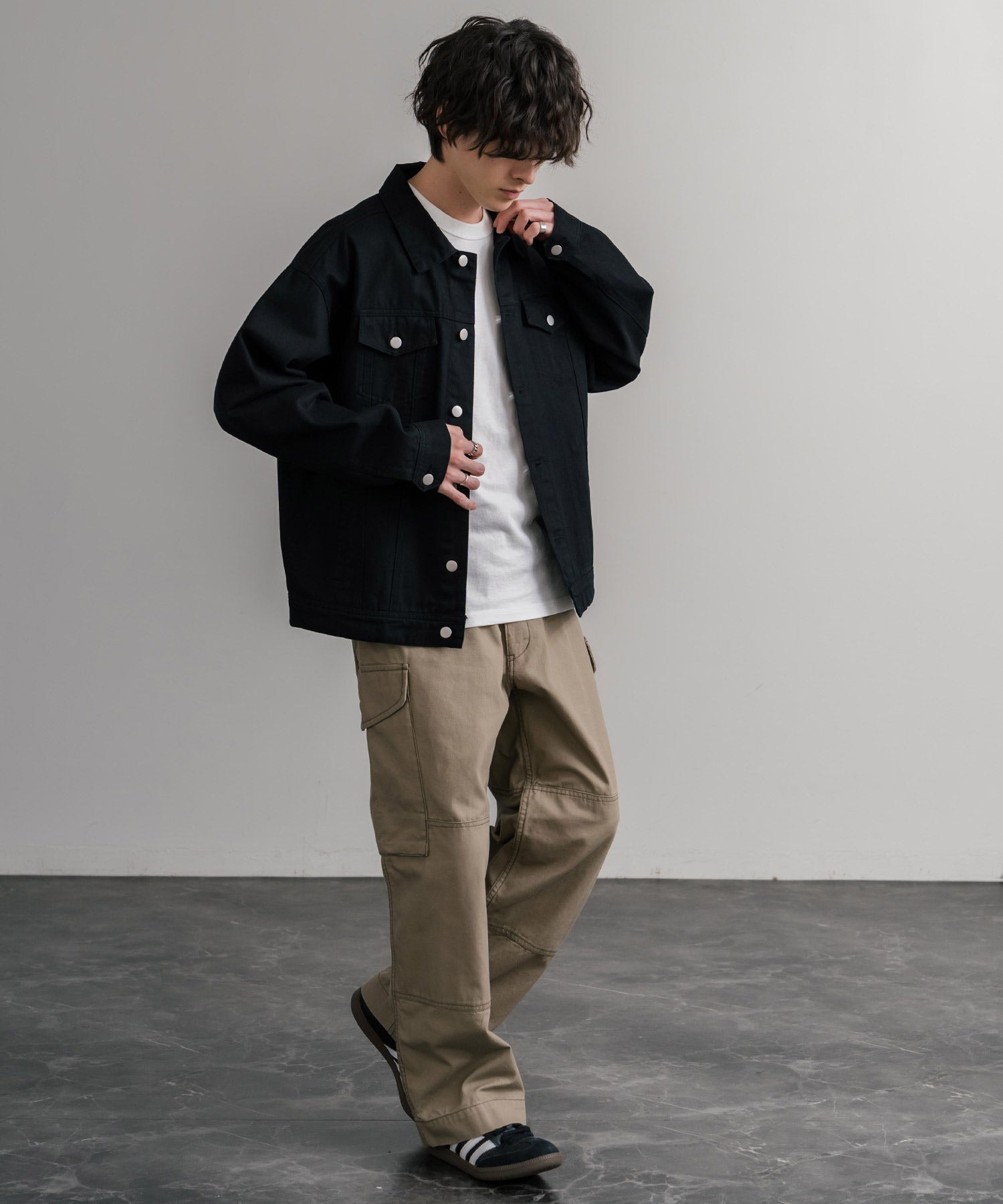 KRIFF MAYER ヴィンテージライクダックコンバットワークカーゴパンツ 2515116	14800