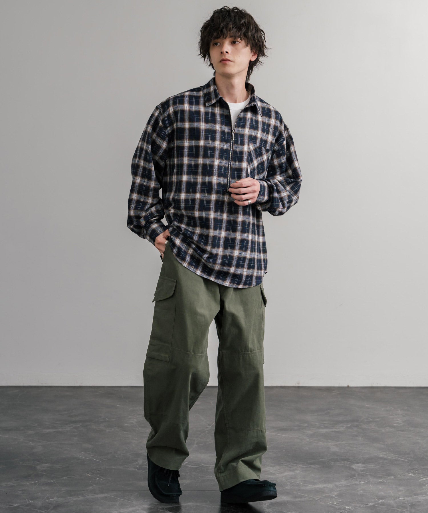 KRIFF MAYER ヴィンテージライクダックコンバットワークカーゴパンツ