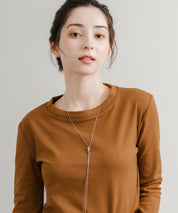 レギュラースリーブ クルーネックロングTシャツ 14801