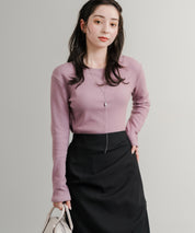 レギュラースリーブ クルーネックロングTシャツ 14801