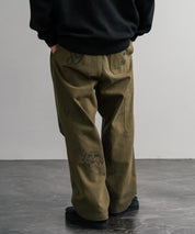 KRIFF MAYER クリフメイヤー メモリアルグラフィックプリントレタリング2タックワークパンツ 2515112 14829