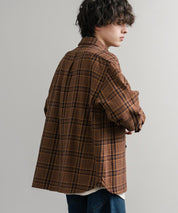 Upscape Audience 日本製10/2ヘビーツイルヴィンテージチェックワークジャケット AUD7353 14831