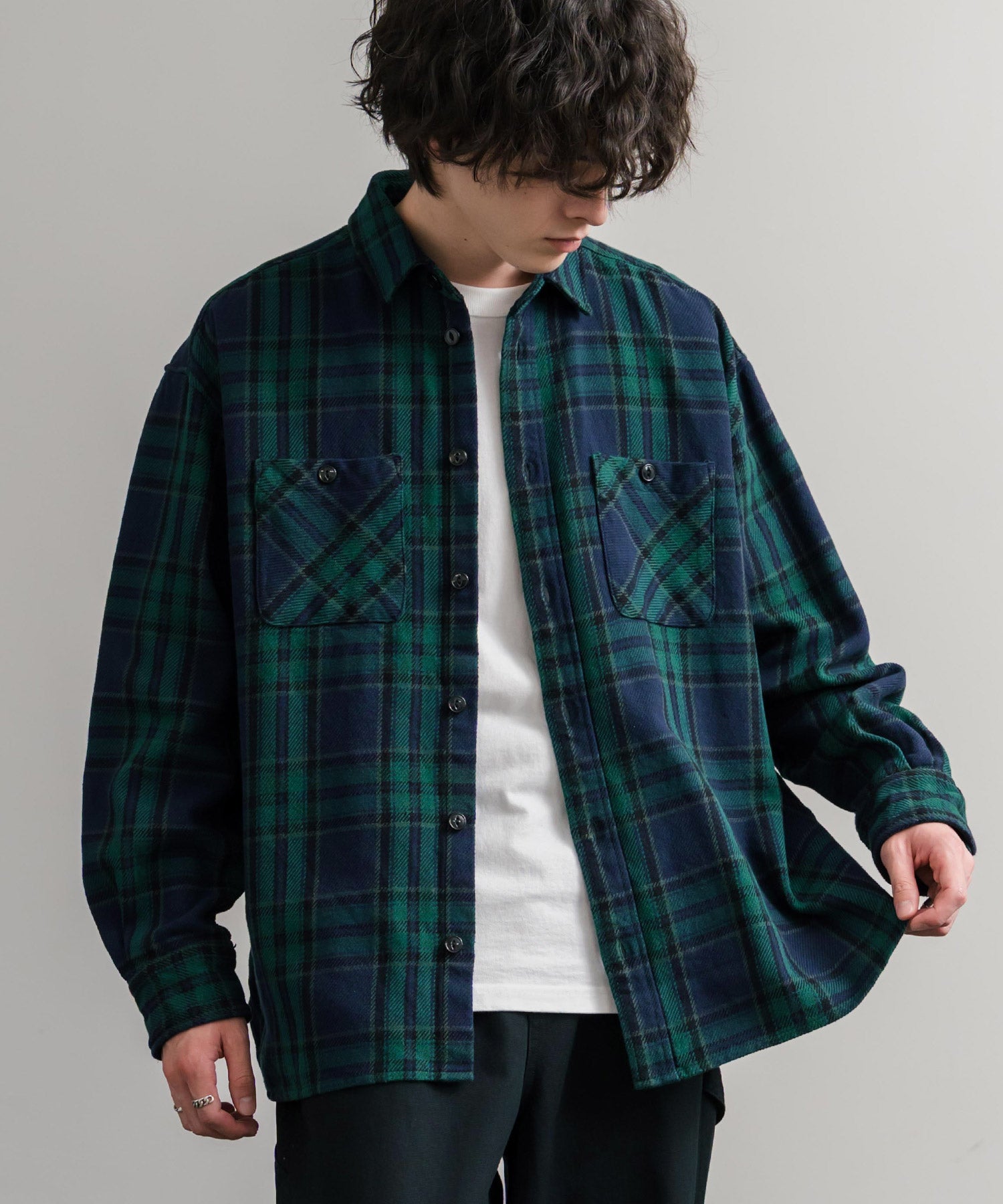 2ヘビーツイルヴィンテージチェックワークジャケット AUD7353 14831