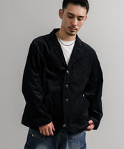 Upscape Audience アップスケープオーディエンス 日本製 国産 14WALEコーデュロイ マンチェスター ロガージャケット AUD7344 14832
