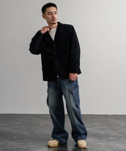 Upscape Audience アップスケープオーディエンス 日本製 国産 14WALEコーデュロイ マンチェスター ロガージャケット AUD7344 14832