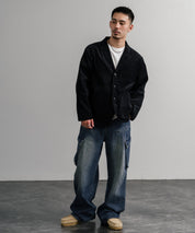 Upscape Audience アップスケープオーディエンス 日本製 国産 14WALEコーデュロイ マンチェスター ロガージャケット AUD7344 14832