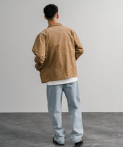Upscape Audience アップスケープオーディエンス 日本製 国産 14WALEコーデュロイ マンチェスター ロガージャケット AUD7344 14832