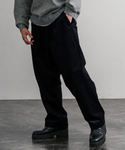 Upscape Audience アップスケープオーディエンス 日本製 国産14WALEコーデュロイマンチェスター2タックイージーワイドパンツ AUD3643 14833