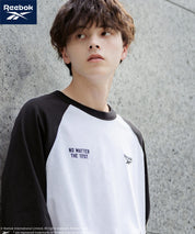 Reebok リーボック オーバーサイズ両胸ロゴ刺繍ロングスリーブTシャツ	14835