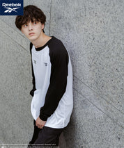Reebok リーボック オーバーサイズ両胸ロゴ刺繍ロングスリーブTシャツ	14835