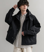 Audience オーディエンス 綿ナイロン高密度ポプリン脱着フード付きM-65ショートモッズコート AUD7351 14838