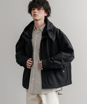 Audience オーディエンス 綿ナイロン高密度ポプリン脱着フード付きM-65ショートモッズコート AUD7351 14838