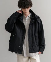 Audience オーディエンス 綿ナイロン高密度ポプリン脱着フード付きM-65ショートモッズコート AUD7351 14838