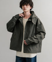 Audience オーディエンス 綿ナイロン高密度ポプリン脱着フード付きM-65ショートモッズコート AUD7351 14838