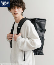 Reebok リーボック ボックスバックパック/ロゴ入りスクエア型A4収納可能大容量リュック 14839