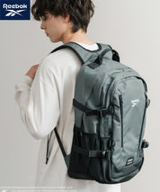 Reebok リーボック ワンポイントロゴ刺繍バックパック/A4収納可能大容量リュック 14840