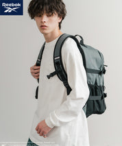 Reebok リーボック ワンポイントロゴ刺繍バックパック/A4収納可能大容量リュック 14840