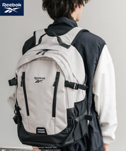 Reebok リーボック ワンポイントロゴ刺繍バックパック/A4収納可能大容量リュック 14840