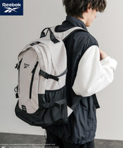 Reebok リーボック ワンポイントロゴ刺繍バックパック/A4収納可能大容量リュック 14840