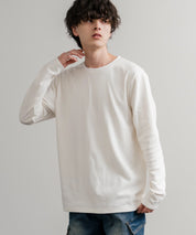 ストレッチフリースクルーネック長袖Tシャツ 14854
