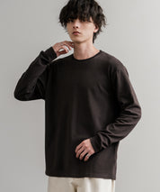 ストレッチフリースクルーネック長袖Tシャツ 14854