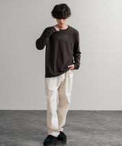 ストレッチフリースクルーネック長袖Tシャツ 14854