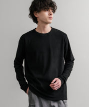 ストレッチフリースクルーネック長袖Tシャツ 14854