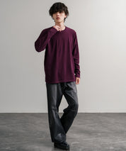 ストレッチフリースクルーネック長袖Tシャツ 14854