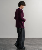 ストレッチフリースクルーネック長袖Tシャツ 14854