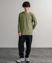 ストレッチフリースクルーネック長袖Tシャツ 14854