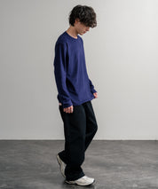ストレッチフリースクルーネック長袖Tシャツ 14854