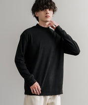 ストレッチフリースハイネック長袖Tシャツ 14855
