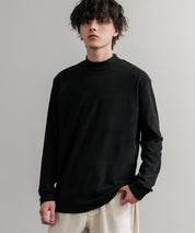ストレッチフリースハイネック長袖Tシャツ 14855