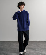 ストレッチフリースハイネック長袖Tシャツ 14855