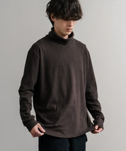 ストレッチフリースタートルネック長袖Tシャツ 14856
