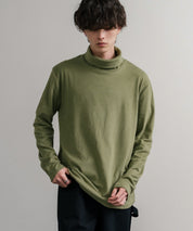 ストレッチフリースタートルネック長袖Tシャツ 14856