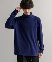 ストレッチフリースタートルネック長袖Tシャツ 14856