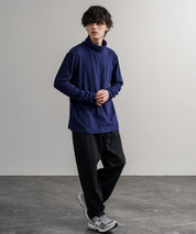ストレッチフリースタートルネック長袖Tシャツ 14856