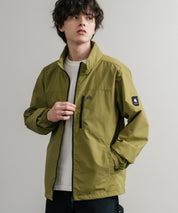LOGOS ロゴス 撥水 裏タフタワンポイントロゴスタンドネックナイロンブルゾン 14857