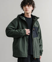 LOGOS ロゴス オーバーサイズフード裏ボアフリースフーディー/ワンポイントロゴ入り撥水ナイロンジャケット 14858