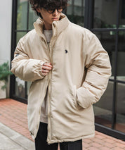 U.S. POLO ASSN. ユーエスポロアッスン PADDED JACKET オーバーサイズワンポイントロゴ刺繍パデッドジャケット 14864