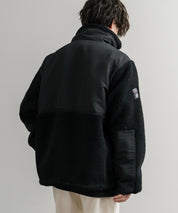 U.S. POLO ASSN. ユーエスポロアッスン BOA JACKET オーバーサイズワンポイントロゴ刺繍ボアジャケット 14865
