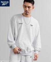 Reebok リーボック セットアップ オーバーサイズロゴ刺繍裏毛スウェット上下セット/トレーナー&イージージョガーパンツ 14867